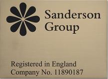 Gold Laminate Wall Plaque